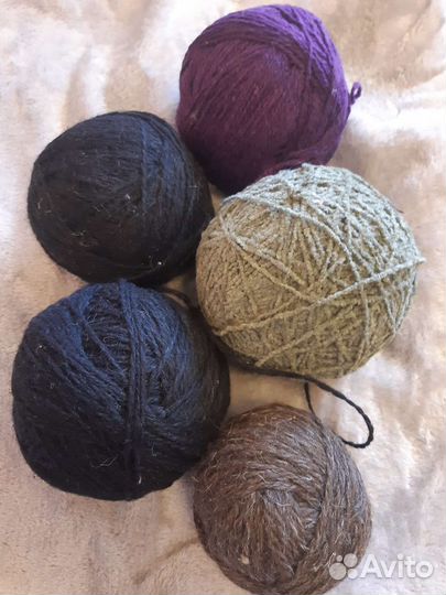 Пряжа клубки