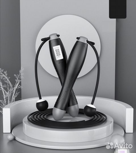 Скакалка со счётчиком прыжков для спорта