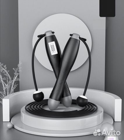 Скакалка со счётчиком прыжков для спорта