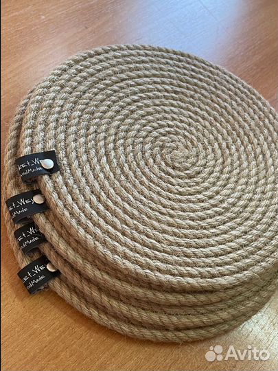 Салфетки сервировочные,джут