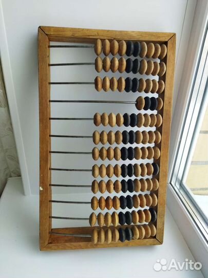 Счеты деревянные СССР бухгалтерские раритет