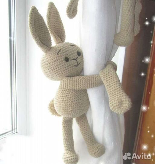 Заяц обнимашка ручной