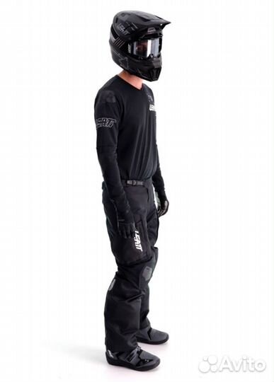 Мотоджерси Leatt Moto 4.5 WindBlock Jersey Black