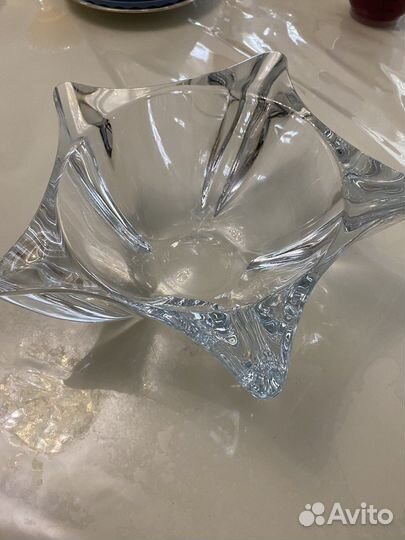 Ваза для фруктов богемия