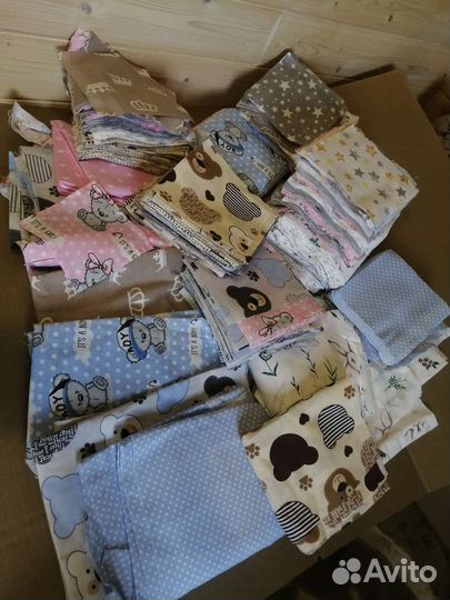 Ткань для рукоделия,второй пакет в подарок