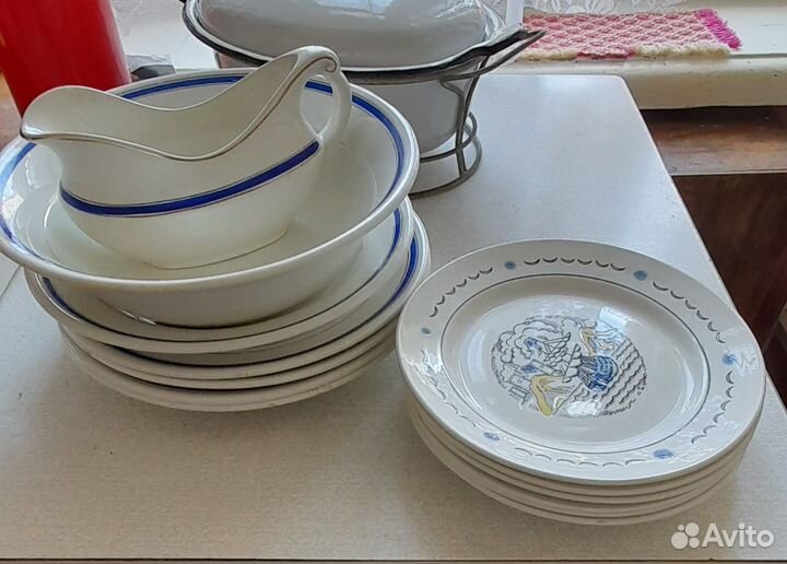 Посуда зик Конаково СССР 1954 год