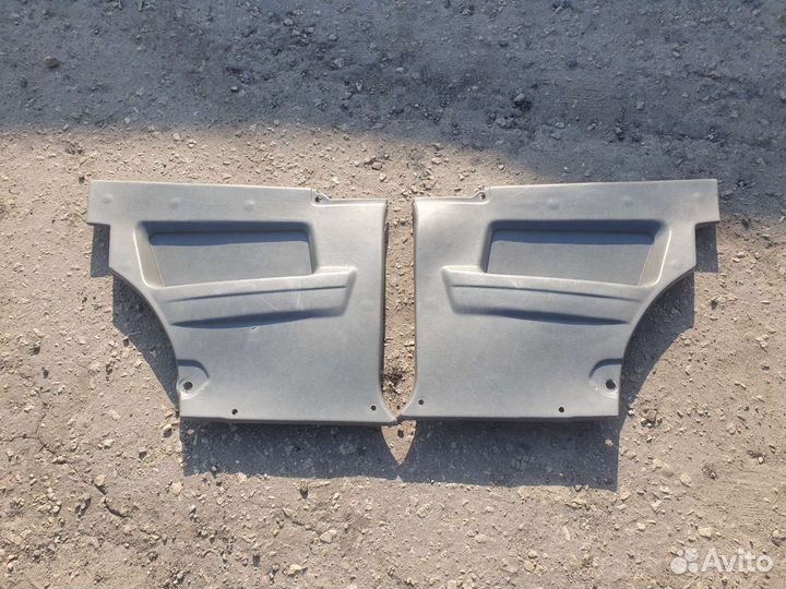 Задние дверные светло-серые карты ваз 2108