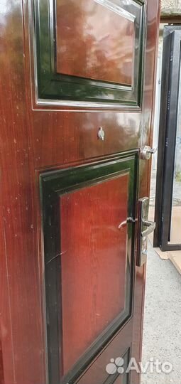 Дверь входная железная бу