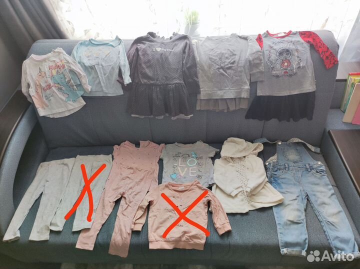 Одежда на девочку пакетом