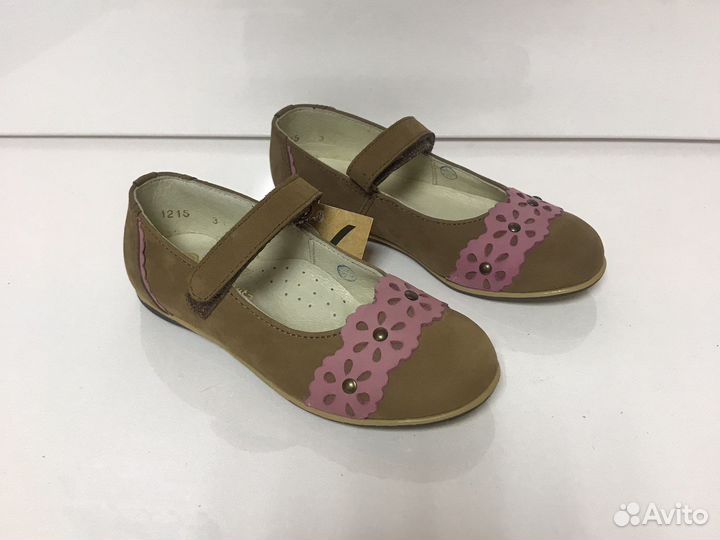 Туфли дошкольные девичьи