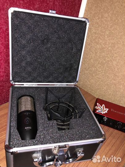 Студийный конденсаторный микрофон akg p420