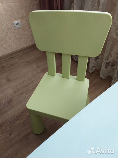 Стол, 2 стула Маммут IKEA