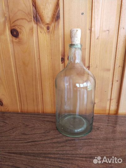 Бутыль стеклянная 2,0л