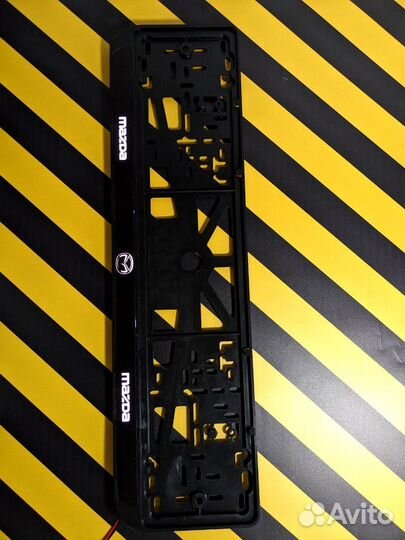 Номерная led рамка с вашим дизайном