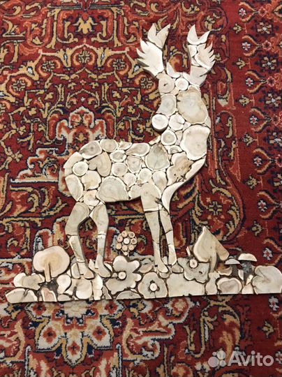 Панно из Можжевельника для саун и бань