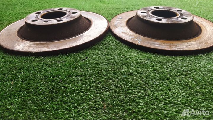 Диск тормозной пара задний Audi A6 Allroad C6 AUK