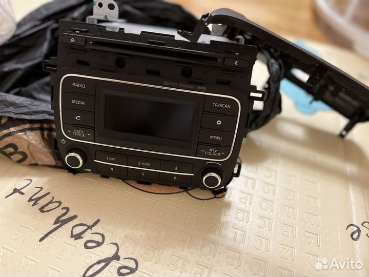 Головное устройство kia cerato 3