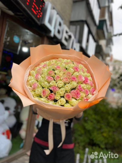 Букеты из 101 розы