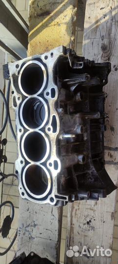 Коленвал и блок цилиндров