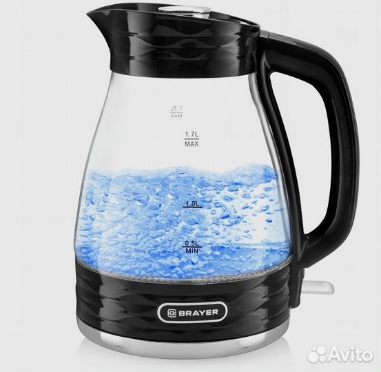 Электрический чайник brayer BR1029BK