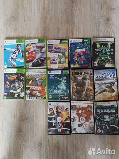 Диски на xbox 360