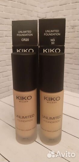 Крем тональный kiko milano unlimited