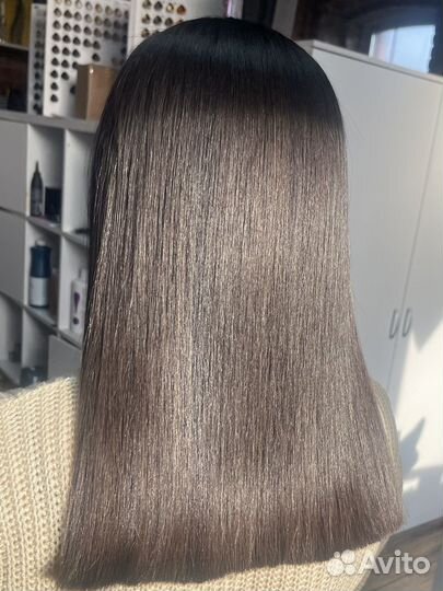 Кератиновое выпрямление