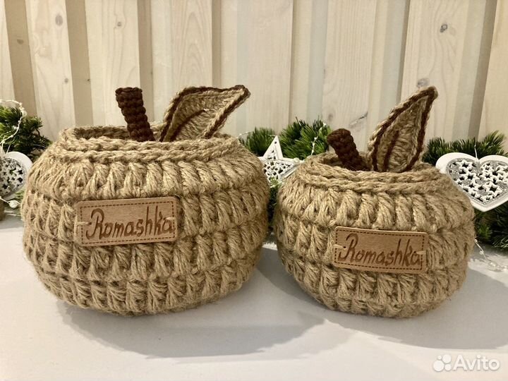 Корзинка-яблоко