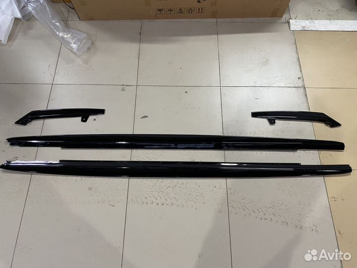 Лезвия на пороги м пакет BMW G30 LCI + элероны