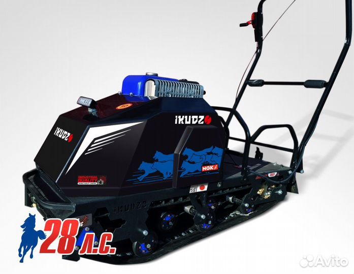 Ikudzo 2.0 1450/500 ES28 (двс dinkin) black/blue