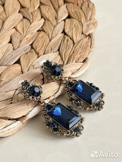 Серьги swarovski