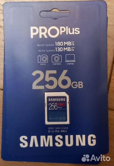 Карты памяти Samsung EVO и PRO Plus