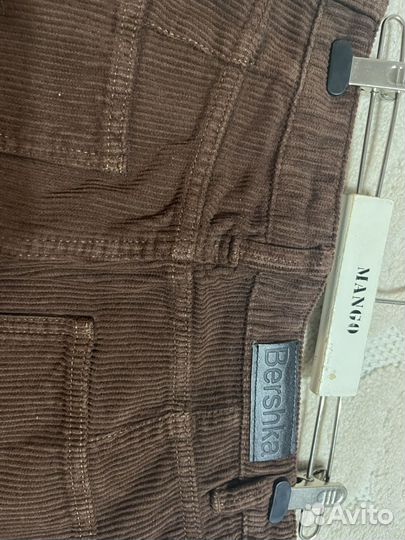 Вельветовые боюки Bershka