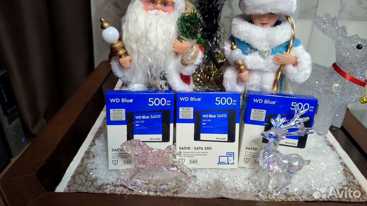 Ssd WD blue на 500gb гарантия 1 год