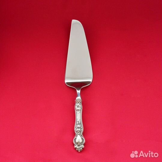 Wallace лопатка для торта с серебряной ручкой