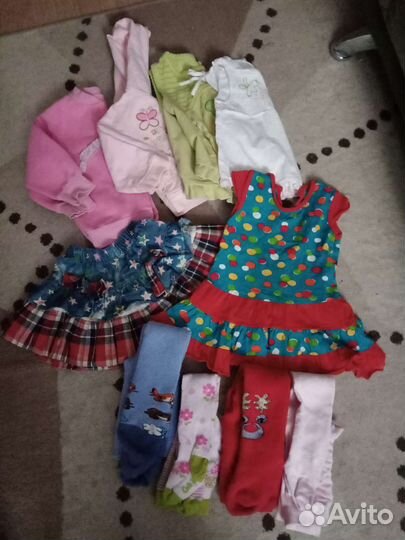 Детские вещи пакетом для девочек