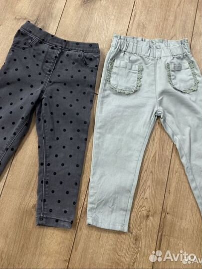 Джинсы для девочки 92