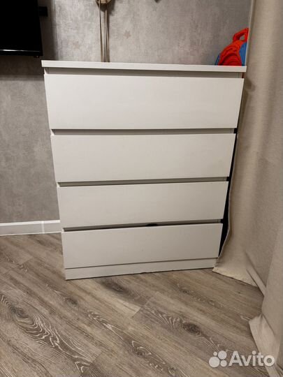 Комод IKEA мальм 4 ящика