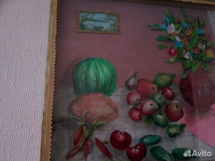 Картина коллаж натюрморт худ.Мариинского театра