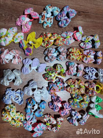 Резиночки для волос ручной работы