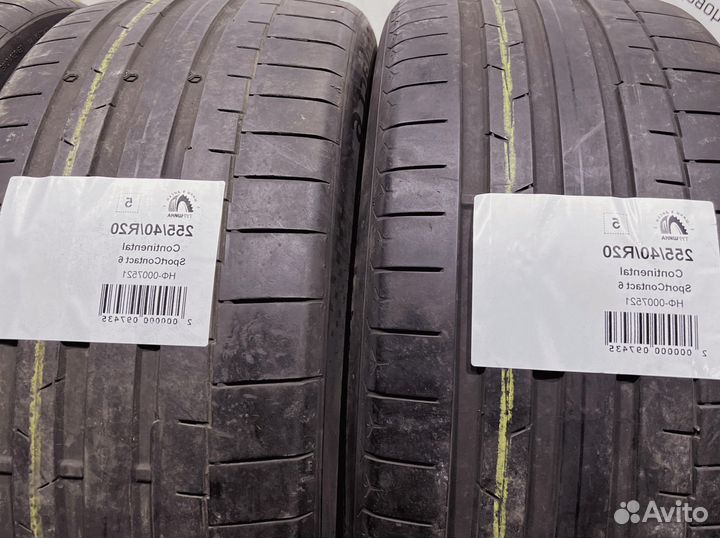 Continental SportContact 6 255/40 R20 94Y