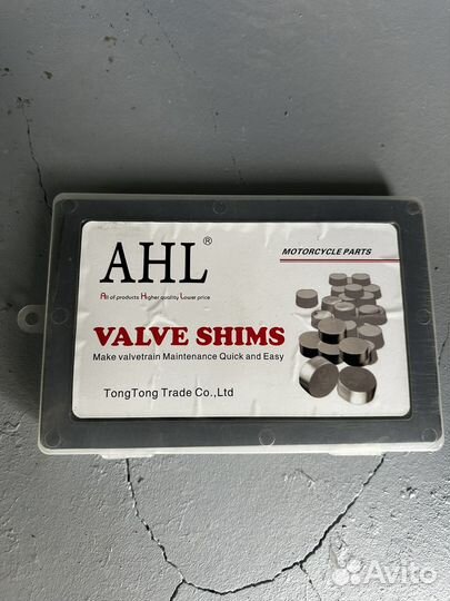 Шайбы для регулировки клапанов в кросс. мотоцикле