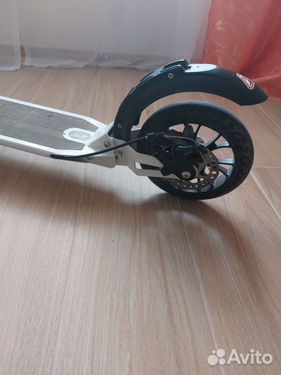 Самокат с дисковым тормозом, складной, городской