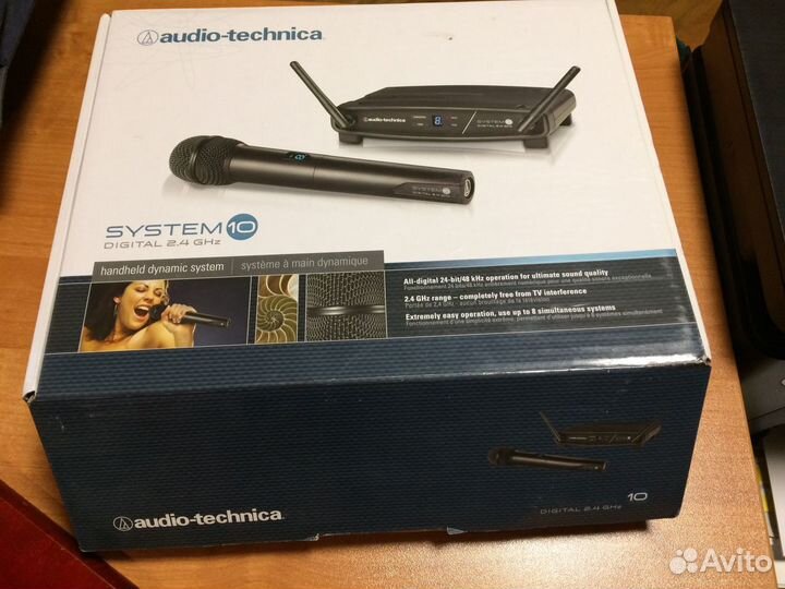 Радиомикрофон проф. Audio-technica ATW-1102(ех)