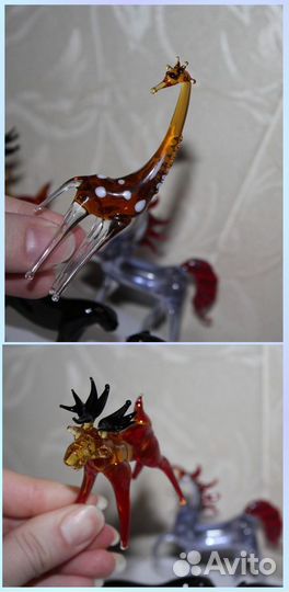 Новые стеклянные фигурки