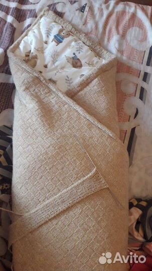 Плед-одеяло на выписку