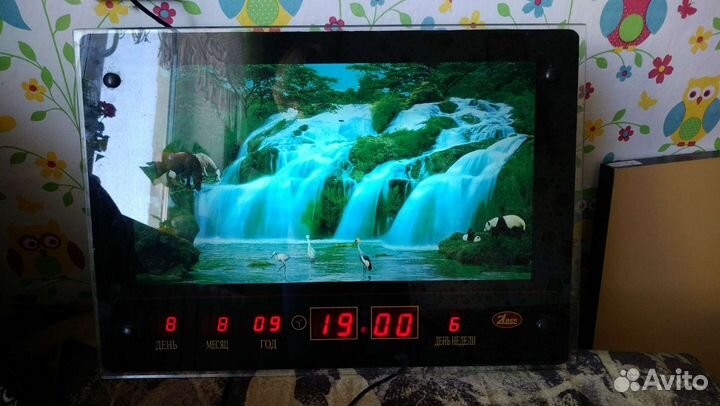 Часы -картина электрические