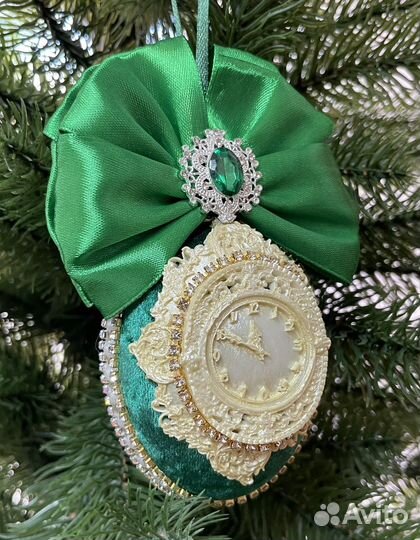 Елочные игрушки ручной работы