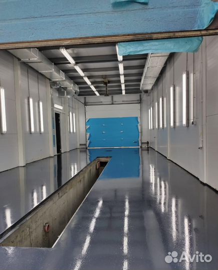 Полы для автомойки Москва