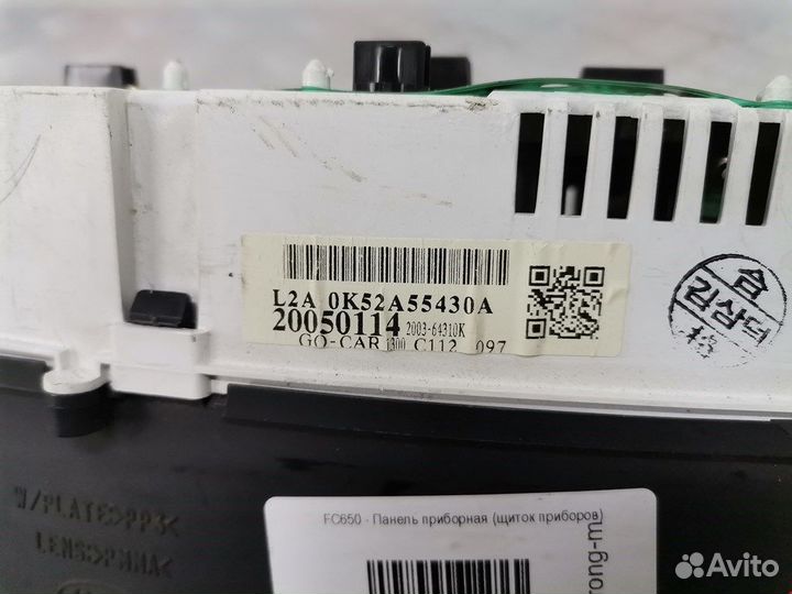 Панель для Hyundai-KIA Carnival (Sedona) 1